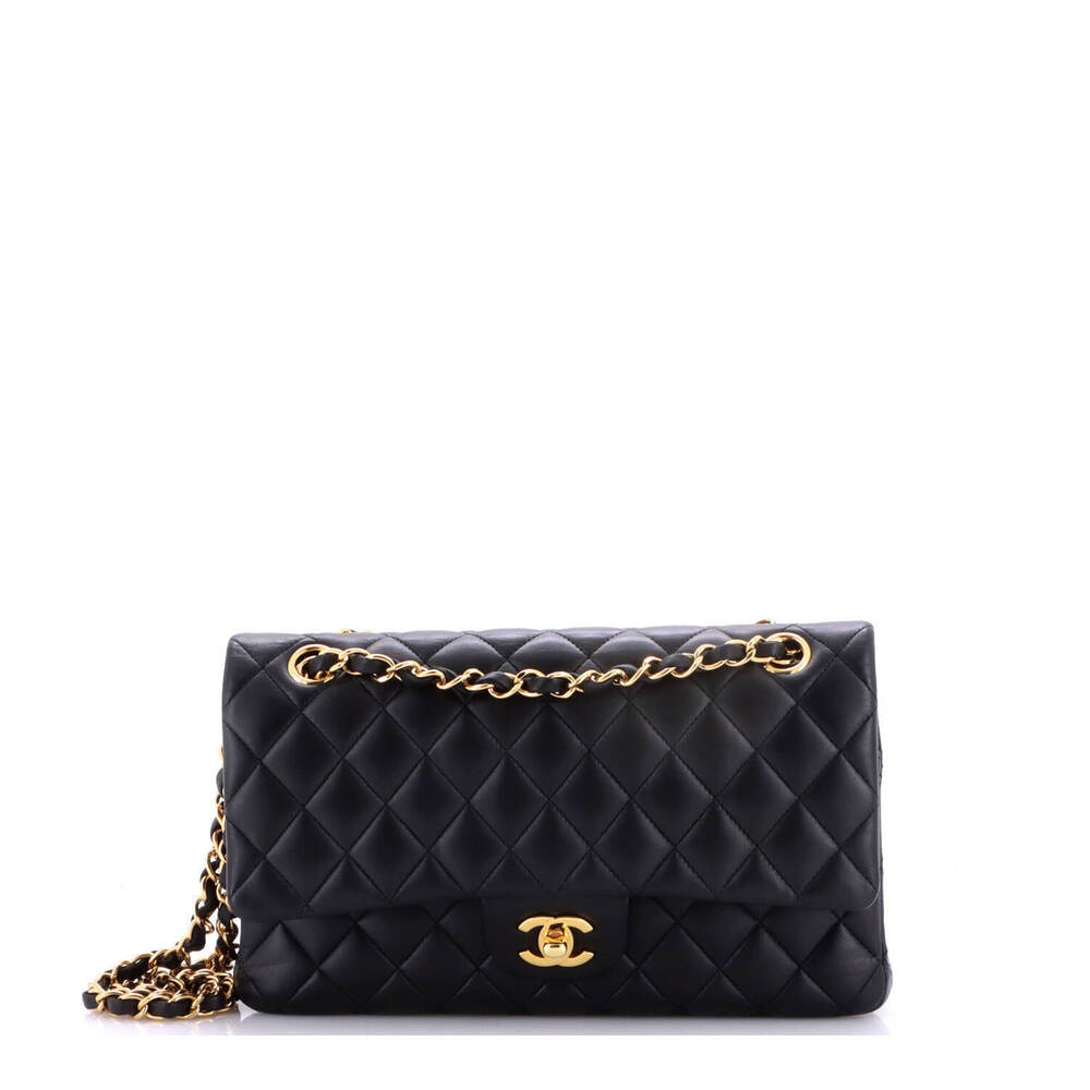 Chanel Medium Classic Double Flap Bag Quilted Lambskin